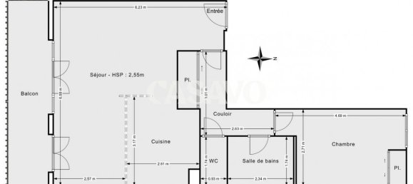 1 غرف نوم شقة في Andilly, France رقم 285454 9