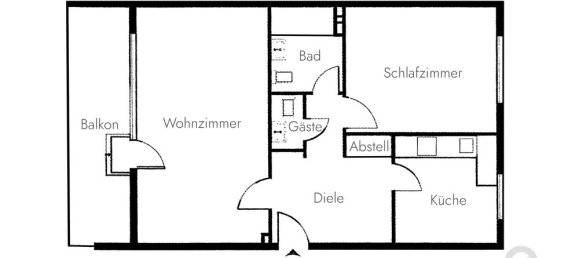 Apartamento T1 em Wandsbek, Germany N.º 114387 2