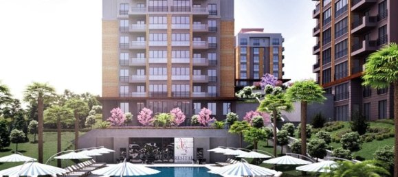 Квартира 1+1 в Стамбул, Турция № 2640 3