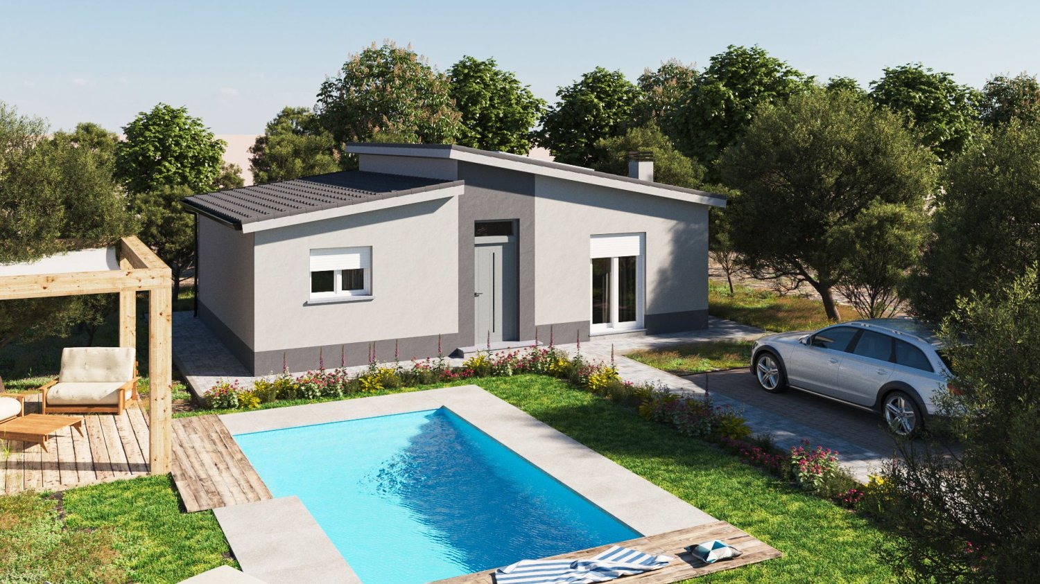 3 غرف نوم منزل في Guadalajara, Spain رقم 217376