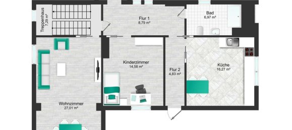 2 bedrooms House in Wittenberg, Germany No. 286070 24