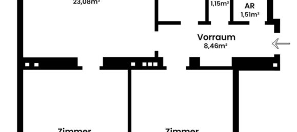 3-salle Appartement à Brigittenau, Austria No. 231438 16