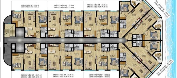 3-Zimmer Wohnung in Erdemli, Turkey, Nr. 10504 5