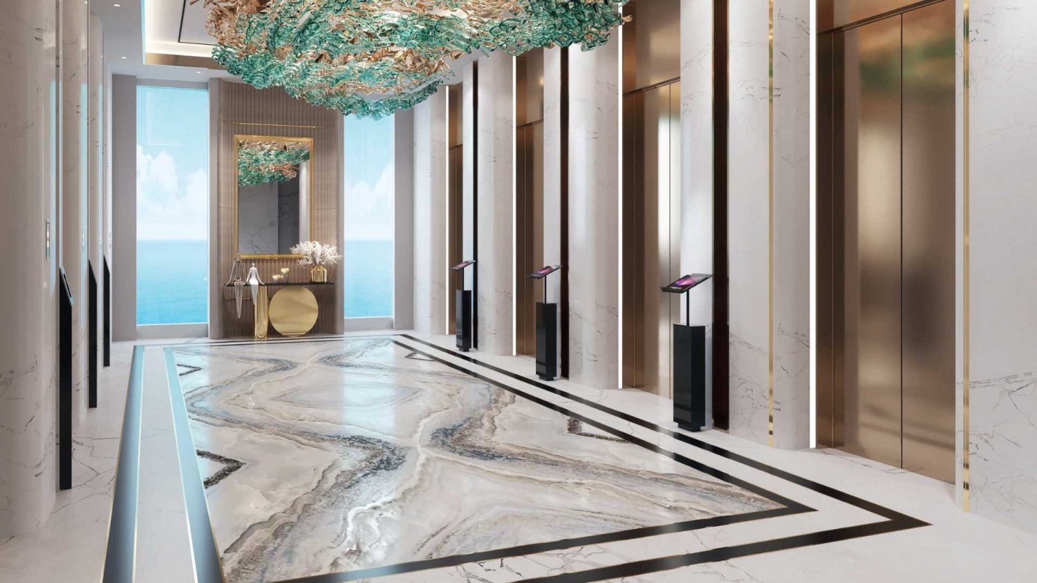 1 bedroom Apartment in OCEANZ, Maritime City, UAE No. 61423