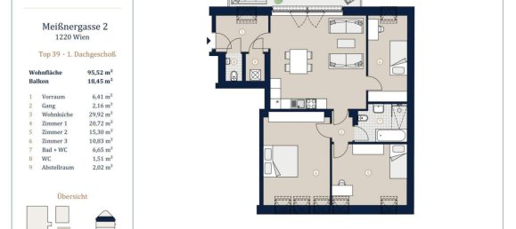 4 rooms Apartment in Vienna, Austria No. 237219 25