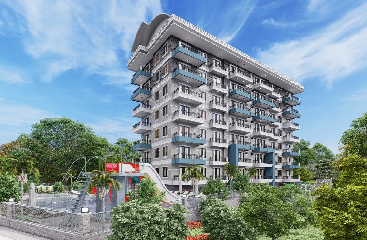 Квартира 1+1 в Аланья, Турция № 30900