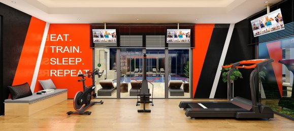 Квартира 1+1 в Аланья, Турция № 30900 5