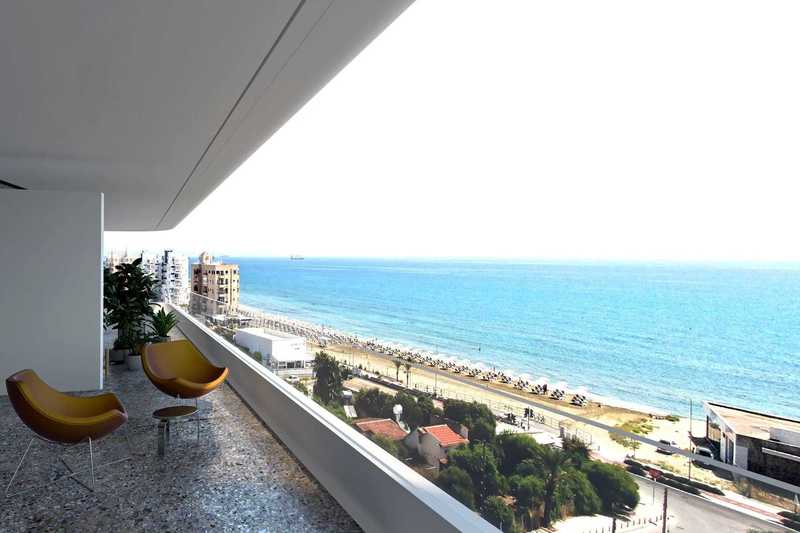 Apartamento de 2 dormitorios en Larnaca, Cyprus No. 17882