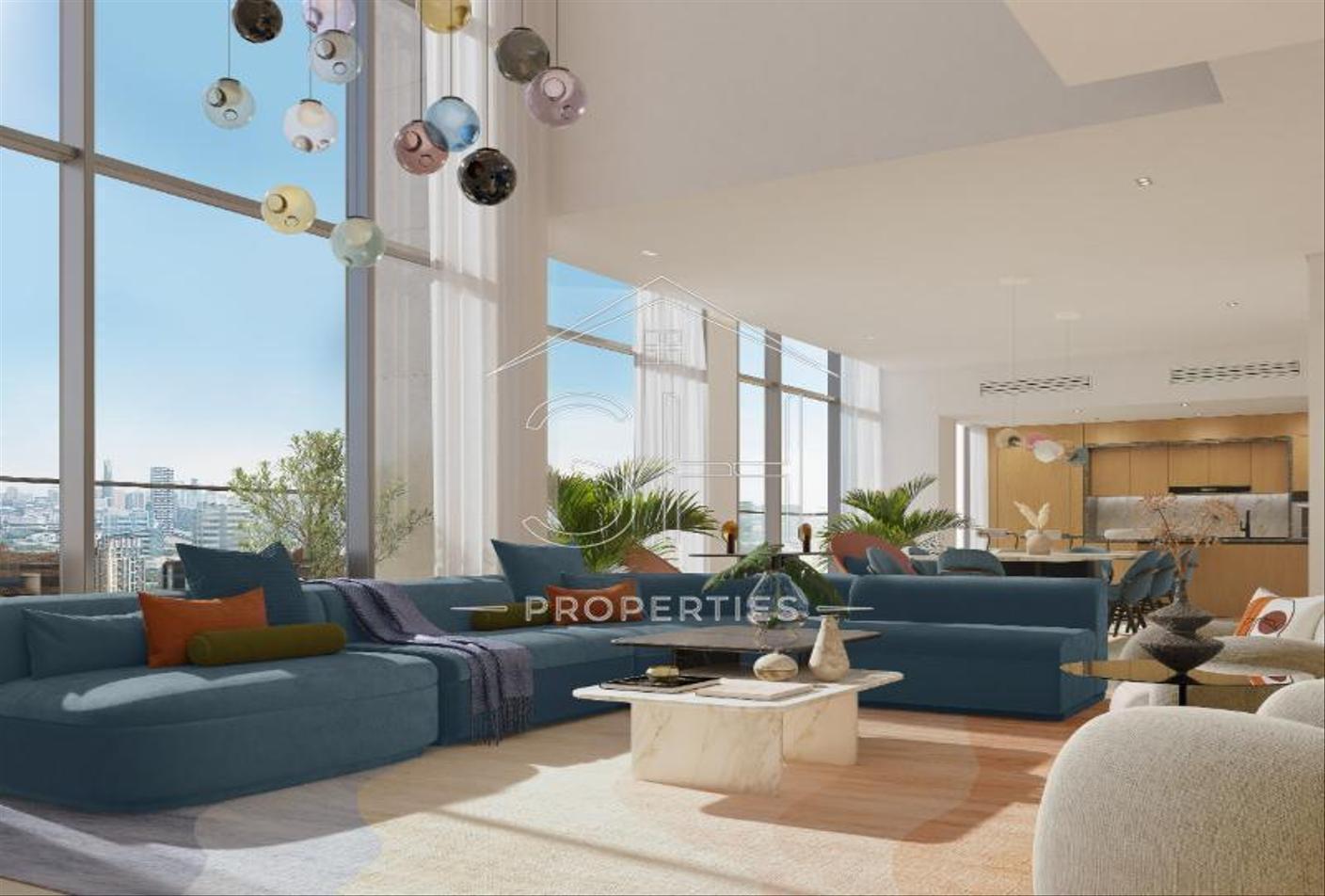 3 غرف نوم منزل ذو طابقين في Dubai Design District, UAE رقم 64439