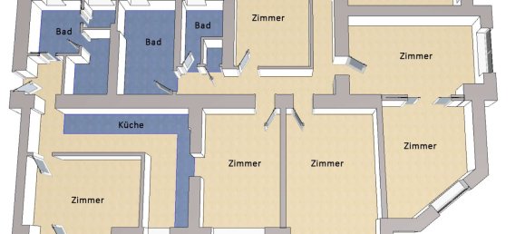 7-Zimmer Wohnung in Steglitz, Germany, Nr. 342804 10