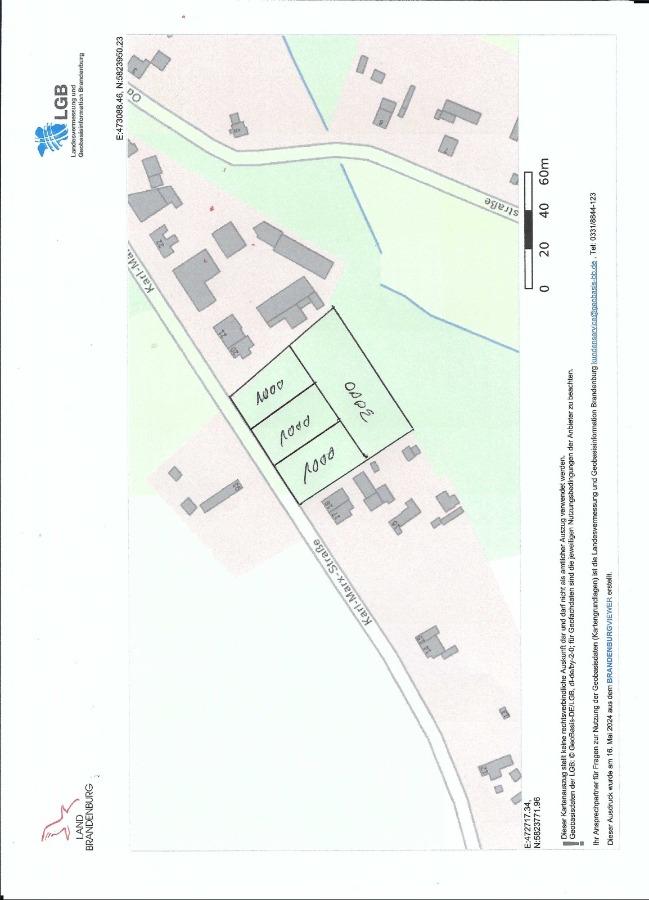 Grundstück in Märkisch-Oderland, Germany, Nr. 58050