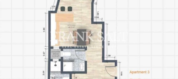 Квартира с 4 спальнями в Зуррик, Мальта № 1867 15