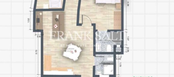 Квартира с 4 спальнями в Зуррик, Мальта № 1867 8