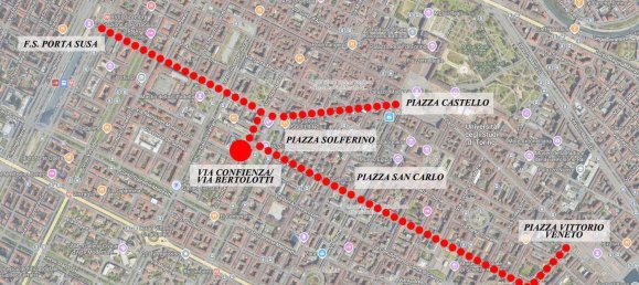 2 chambres Appartement à Turin, Italy No. 339598 11