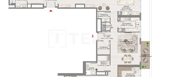 4 bedrooms Apartment in Dubai Harbour, UAE No. 43700 12