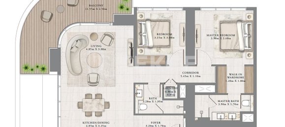 4 bedrooms Apartment in Dubai Harbour, UAE No. 43700 10