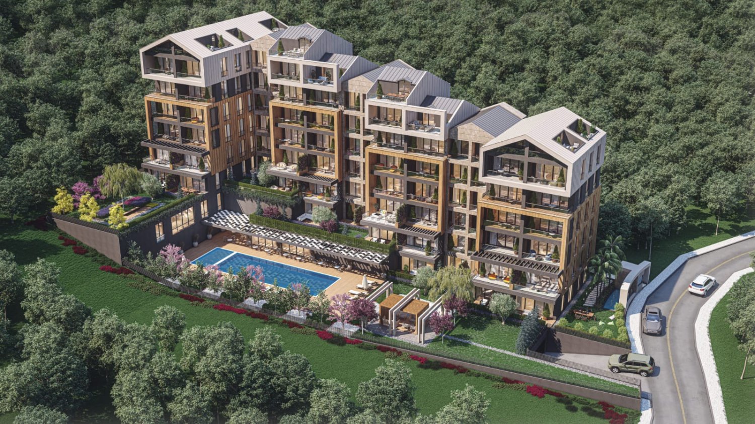 Wohnung 1+1 in Istanbul, Turkey, Nr. 24141