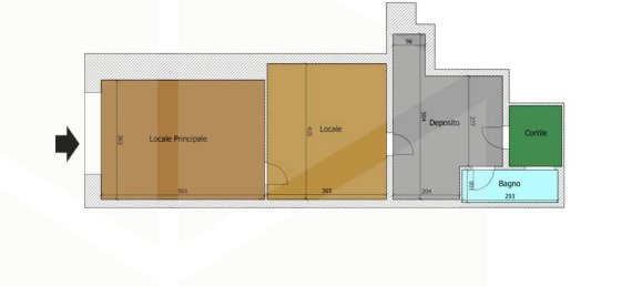 1غرفة عقار تجاري في Bari, Italy رقم 18431 14