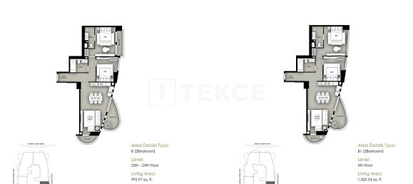 2 dormitorios apartamento en venta en Dubai Marina, Dubai, UAE № 111314 29