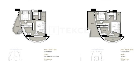 2 dormitorios apartamento en venta en Dubai Marina, Dubai, UAE № 111314 27