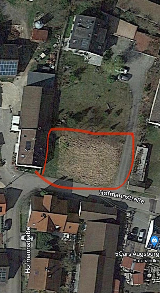 Grundstück in Augsburg, Germany, Nr. 218166