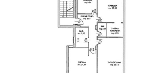 4 rooms Apartment in Misilmeri, Italy No. 208188 14