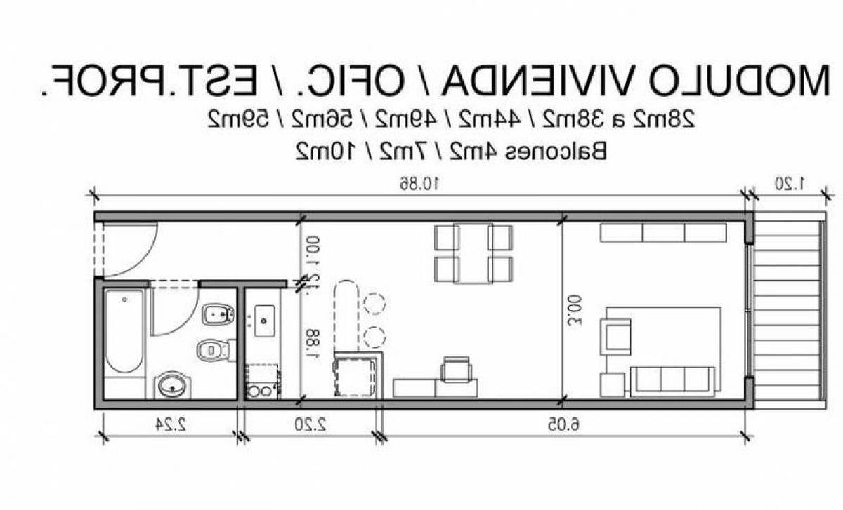 Oficina en Buenos Aires, Argentina 30 m² No. 108320
