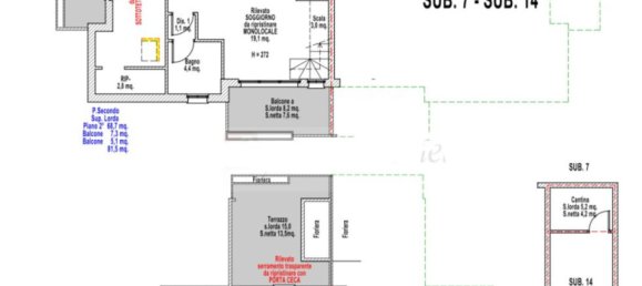 Dúplex de 4 habitaciónes en Limbiate, Italy No. 178302 10