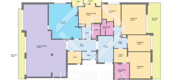 5 Schlafzimmer Wohnung in Barcelona, Spain, Nr. 156450 36