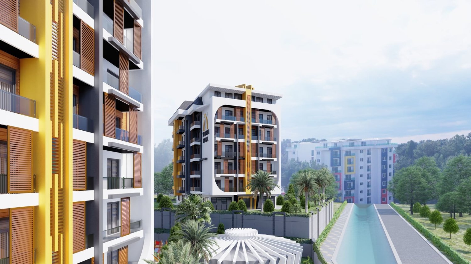 Apartamento de 3+1 en Yildirim Royal, Avsallar, Turkey No. 35213