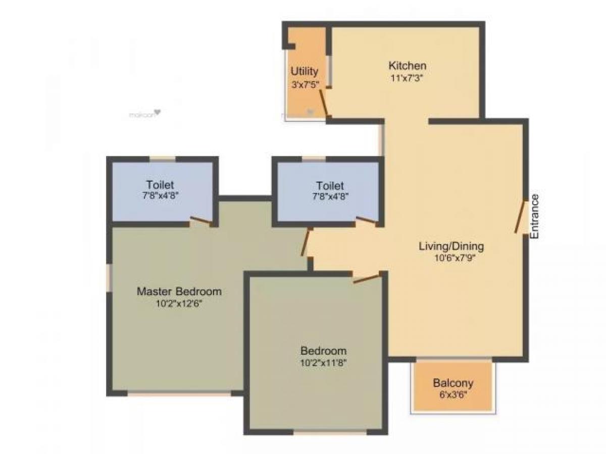 Casa T2 em Amdavad, India N.º 10332