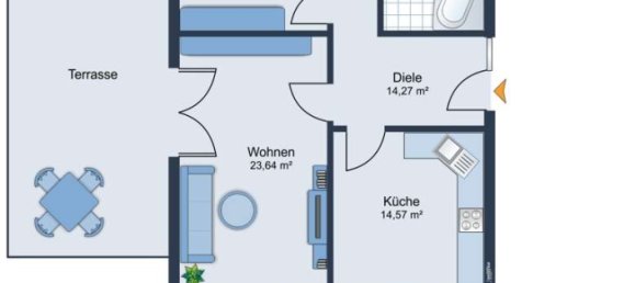 2 غرف نوم بنغالو في Dithmarschen, Germany رقم 79519 22