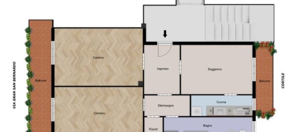 Apartamento de 3 habitaciónes en Milan, Italy No. 336877 38