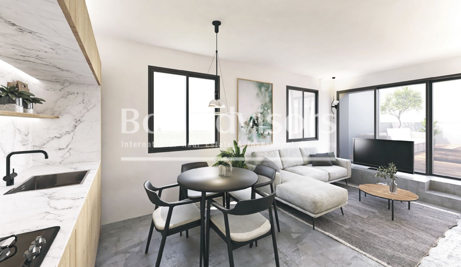 1 Schlafzimmer Penthouse in Eixample, Spain, Nr. 26439