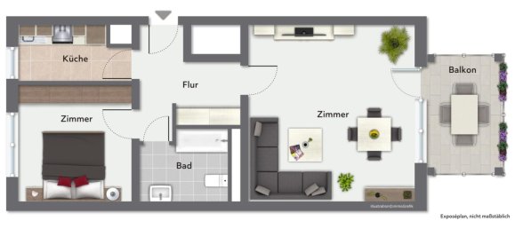 1 bedroom Apartment in Munich, Germany No. 289532 11