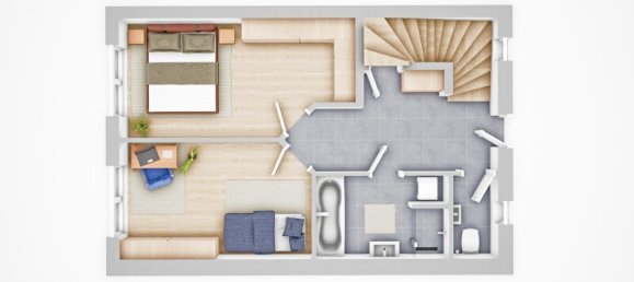 3 rooms Duplex in Hall in Tirol, Austria No. 227501 16