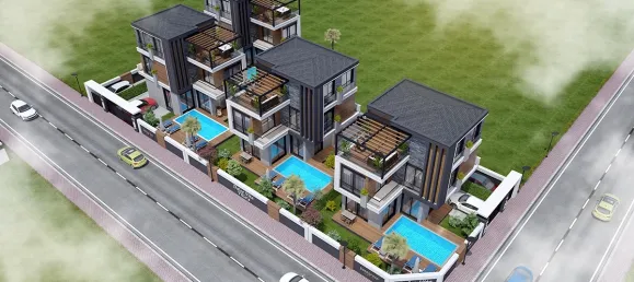 Квартира 4+1 в Дёшемеалты, Турция № 33155 4