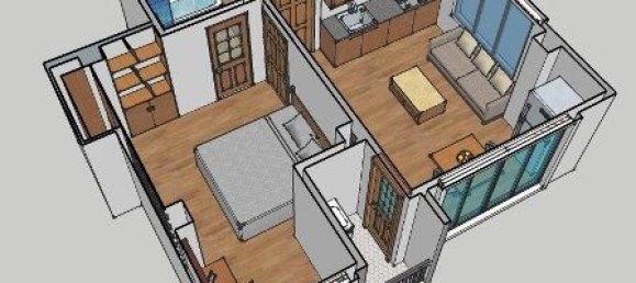 1 Schlafzimmer Wohnung in Cau Giay, Vietnam, Nr. 3853 10