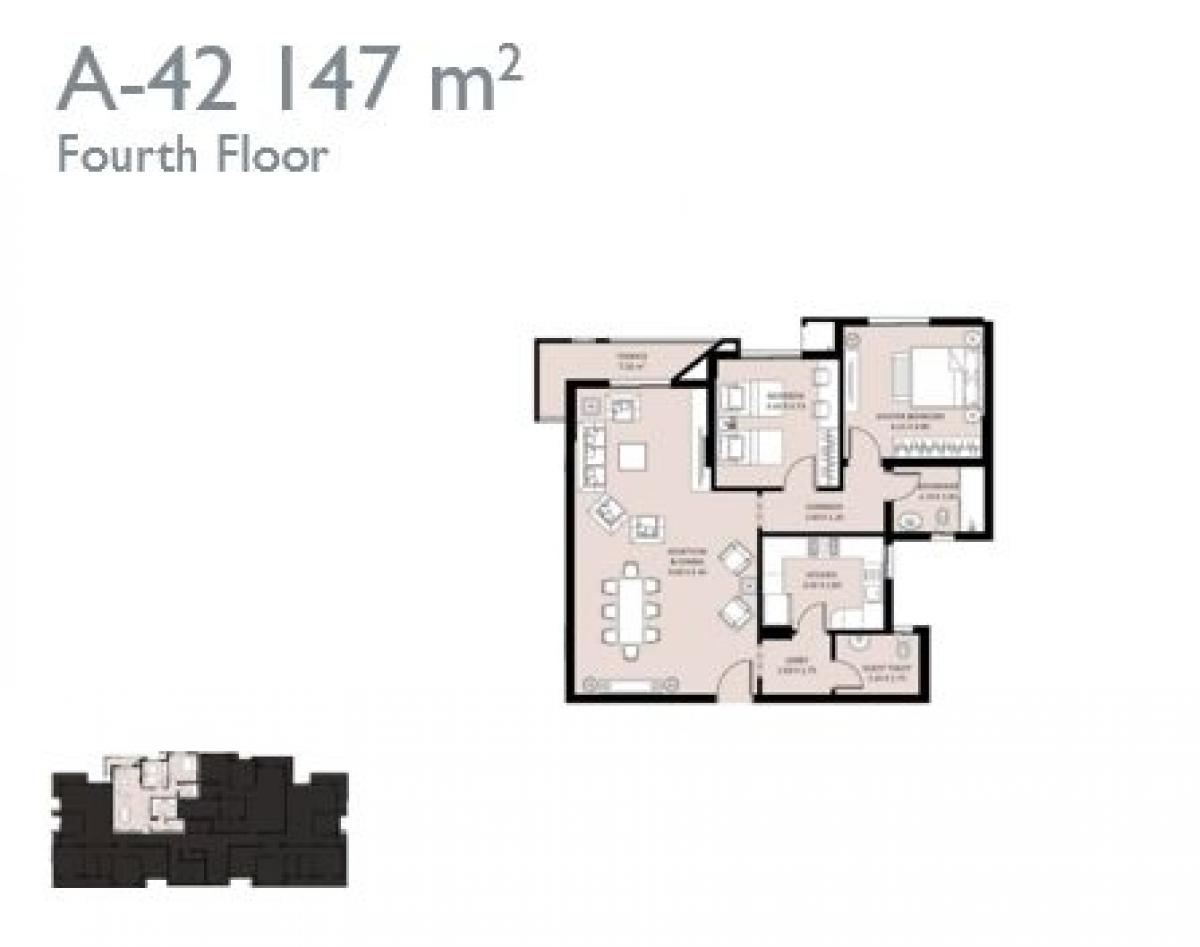 Apartamento com 2 quartos em condomínio em New Capital City, Egypt N.º 2348