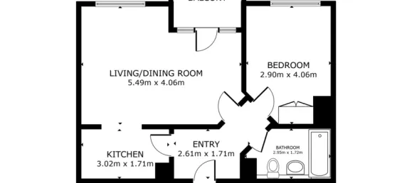 1 Schlafzimmer Wohnung in Magdeburg, Germany, Nr. 293821 11