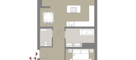 2-Zimmer Wohnung in Wien, Austria, Nr. 117006 11