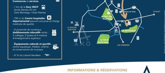 قطعة أرض في La Roche-sur-Yon, France رقم 66117 4