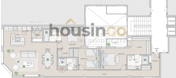 3 Schlafzimmer Wohnung in Madrid, Spain, Nr. 117586 12