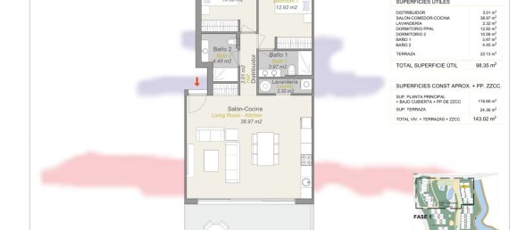 Ático de 2 dormitorios en Golf Bahia, Spain No. 9790 2