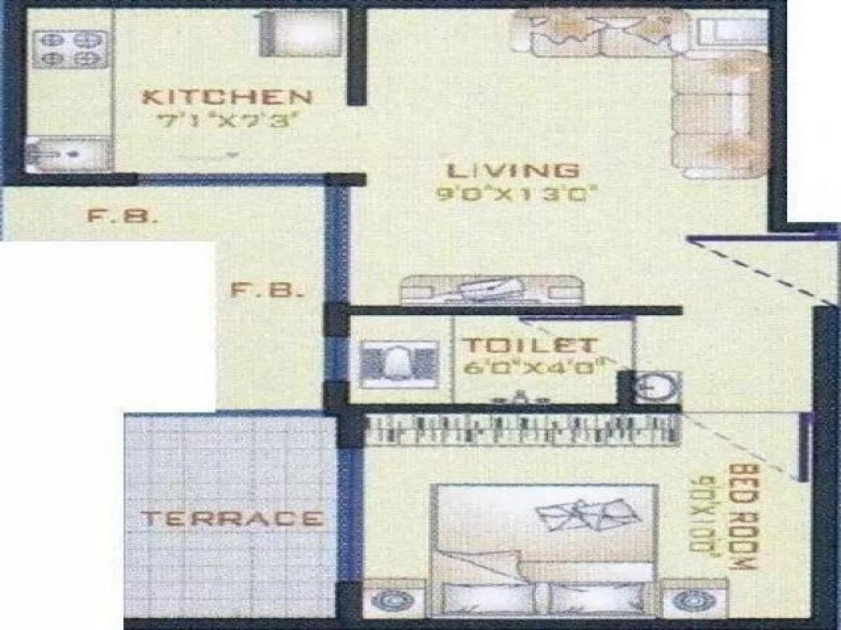 Studio in Mumbai, India No. 60796