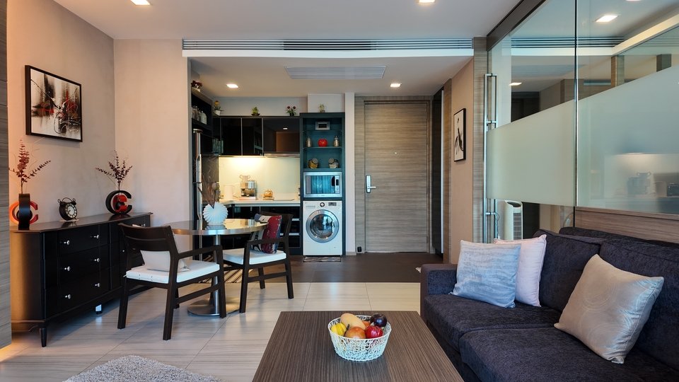 Apartamento de 2 habitaciónes en Pattaya, Thailand No. 74866