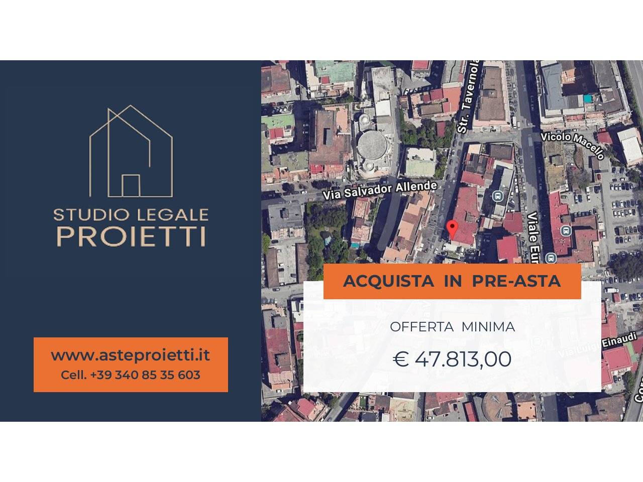  مرآب في Castellammare di Stabia, Italy 55متر مربع رقم 303974