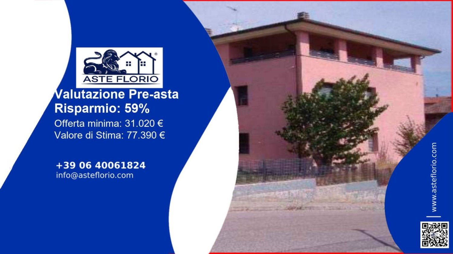 1 bedroom Apartment in Petriano, Italy No. 193363