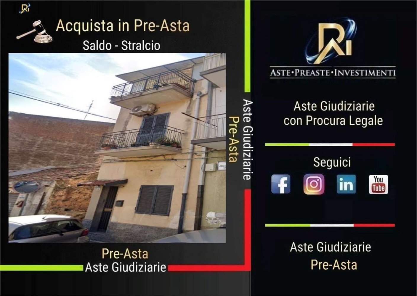 5 rooms Apartment in Catania, Italy No. 51105