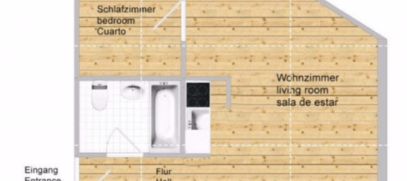 2 rooms Apartment in Moabit, Germany No. 43637 12